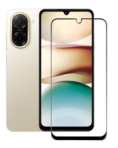 Image of MoCoTech HD+ Edge-to-Edge Tempered Glass for Redmi A4 5G /Redmi A5 4G /Redmi 14C 5G /Poco C71 4G - Full Screen Protector, 9H, Anti-Scratch, Ultra Clear with Easy Installation Kit