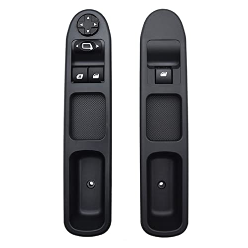 Interrupteur de lève-vitre durable pour Peugeot 207 de 2007 à 2015