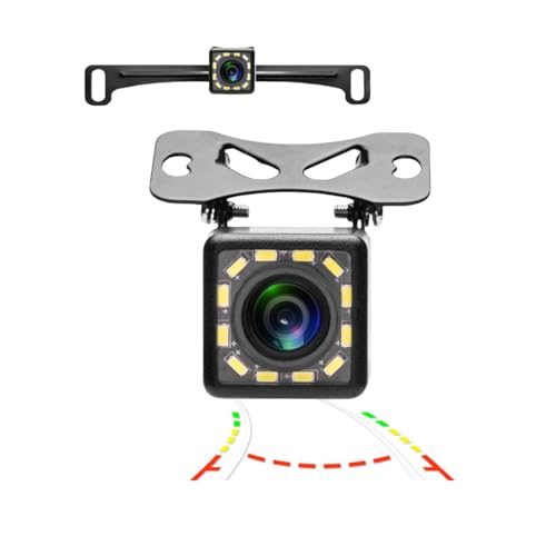 Image of Backup Camera for Car, 12 LED HD Night Vision Waterproof Reverse Camera 140 Wide View Angel Rearview Camera for Cars,SUV,Trucks,RV, Pickup