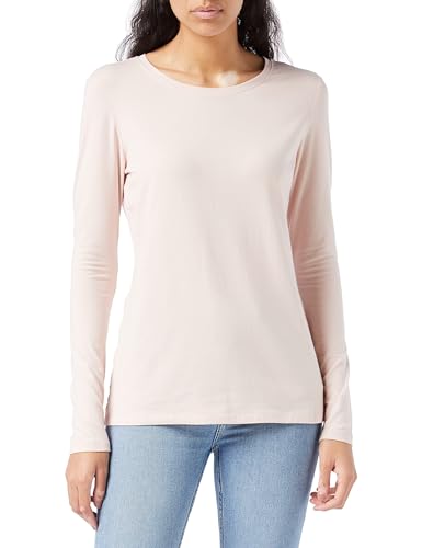 Image of Amazon Essentials Women's Regular-Fit Long-Sleeve Crewneck T-Shirt (Available in Plus Size)