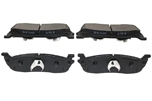 Image of D711 Ceramic Rear Brake Pads Replacement For 1996-2003 Ford F150, 1997-02 Expedition 2003 Lincoln Blackwood 98-02 Navigator 2003-11 Town Car
