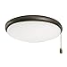 Emerson Ceiling Fans LK65ORB Moon Light Fixture for Ceiling Fans, Candelabra