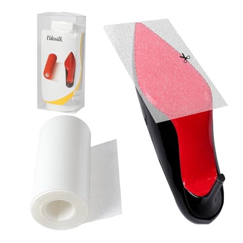 Eldosilk 39 in Clear Sole Protector for High Heel Shoes &ndash; Anti-Slip Transparent Sole Guard...