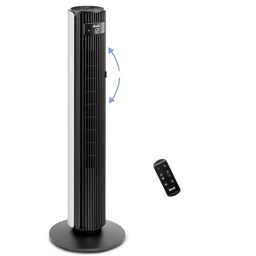 Levoit 25dB Silent Tower Fan for Large Bedroom 42 Inch 23W Low Energy