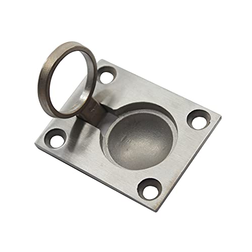 Zerniple 304 Stainless Steel Flush Ring Pull Handle Hidden Handle Boat Hardware - Image 3