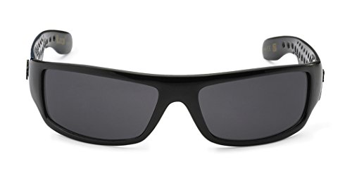 Locs Dark Lens Original Gangsta Shades Hardcore Men's Sunglasses - Red Bandana Print4