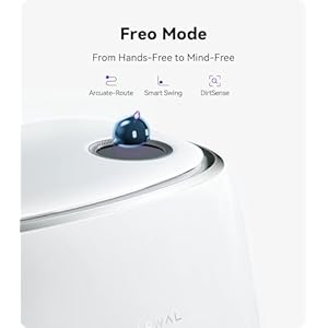 Narwal freo robot vacuum and mop comb washing drying dirt sense ultra clean auto add cleaner lcd display smart swing arcuate route wifi app control white  urban country home decor