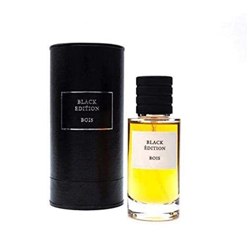 Parfum Bois de black édition senteur boisé argent, eau de parfum, qualité marque française, parfum homme et femme, cadeau d'argent pas chère, 50 ml,...
