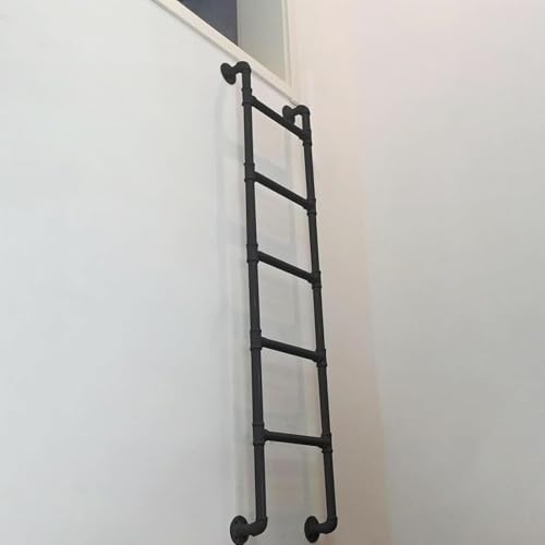 Escalera de escalada de montaje en pared para salida de sótano y loft 2