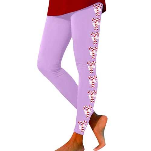 Leggings de Navidad para mujer mallas de compresión deportivas para running y yoga