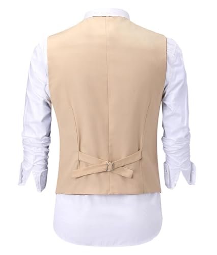 Mens Suit Slim Fit,3 Piece Suits for Men Prom Wedding Party Blazer Vest Pants Suit Jacket for Men4