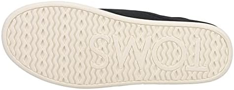 TOMS Men's Ezra Slipper, Black Matte Ripstop, 10 | Image 4