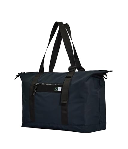 ANTLER - Essential Weekender Bag, Lightweight Holdall with Laptop Sleeve, Adjustable Straps, for Travel, Work, Gym, Beach - Navy Blue