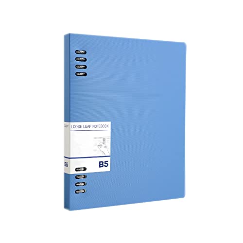 Carnet de notes A5/B5, rechargeable à feuilles volantes, couverture rigide, agenda d'affaires Cover