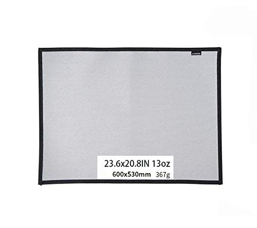 Fire Pit Mat Protective Pad with Fire Proof Pocket Patio Fire Pit Pad Outdoor Wood Stove Hearth Pads, Camping BBQ Mat with Fire Reusable Fire Pit Mat Protective Pad Fire Pit Pad For Deck Fireproof