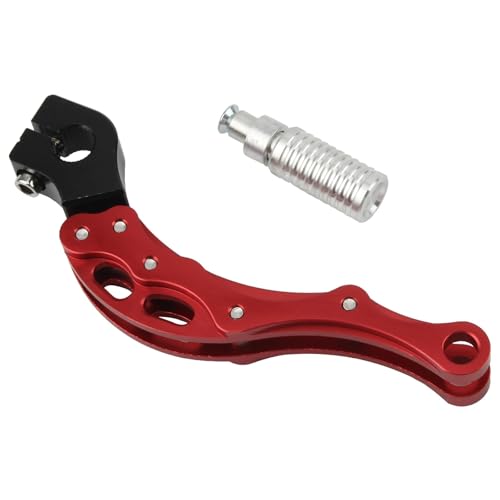 Démarreur électrique GY6 robuste et levier de kick rouge anodisé pour scooter 139QMB