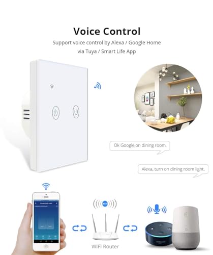 Interrupteur connecté compatible alexa pour sécuriser votre maison vide