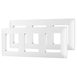 Absorción Magnética - Equipado con fuertes imanes en la parte posterior, la placa de pared asegura una instalación conveniente y firme. Diga adiós a la molesta placa de pared de fijación por tornillo.