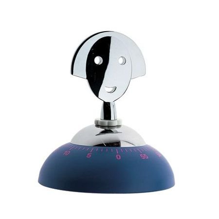 A di Alessi Anna Time Kitchen Timer, Black, (AAM09 B) : Amazon.co