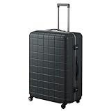 プロテカ スーツケース 大型 大容量 ｌサイズ 5泊6日 6泊7日 98L 5.2kg キャスターストッパー 3年保証付 日本製 キャリーケース キャリーバッグ チェッカーフレーム No.00144