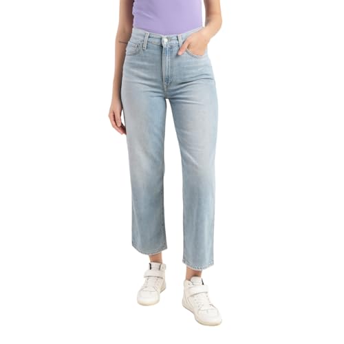 Image of Levi's Women's High Rise Ribcage Straight Fit Jeans