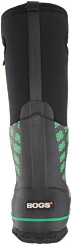 Bogs Women's Classic Tall Rainboot Rain Boot, 4H Print-Black Green, 6 | Image 2