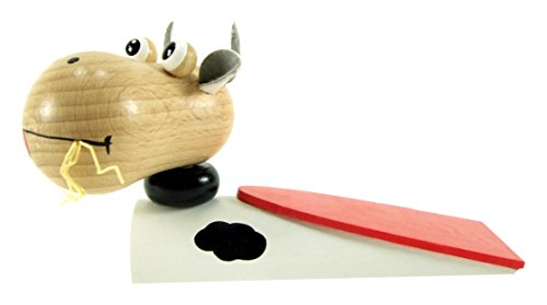 Preisvergleich Produktbild ABA aba43022 14 x 6 x 8 cm Kuh Türstopper
