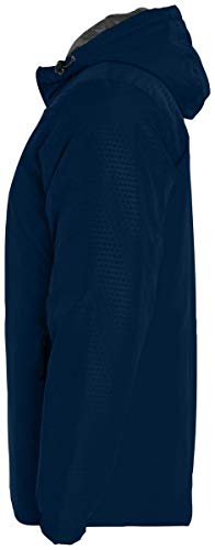 Holloway Sportswear Boys Bionic Hooded Jacket XL Navy/Carbon4