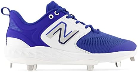 New Balance Men's Fresh Foam X 3000 V6 Metal Baseball Shoe, Royal/White, 10.5 | Image 5