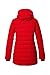 killtec Damen Steppparka/Parka mit Kapuze KOW 55 WMN QLTD PRK, dunkelrot, 40, 41809-000