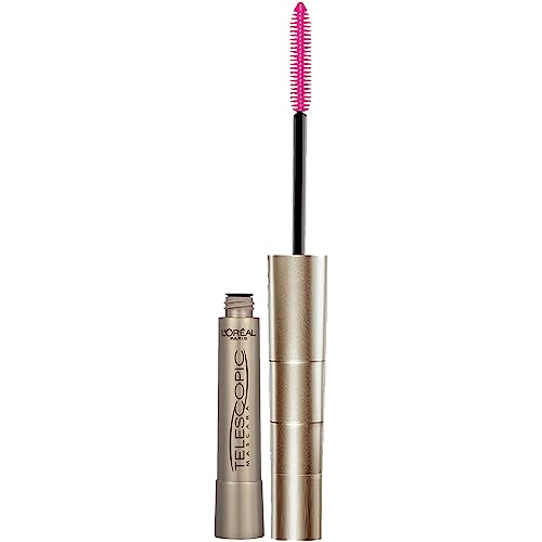 L'Oreal Paris Makeup Telescopic Original Lengthening Mascara, Black Brown, 0.27 Fl Oz (Pack of 1)