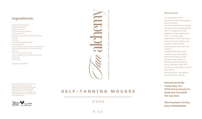 Tan Alchemy Self Tanning Mousse Dark (2-8 Ounce)