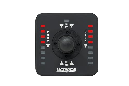 Lectrotab JLC-11 Joystick Trim Tab Control for Boats - Easily Upgrade Electric Trim tabs: Lectrotab, Lenco & Bennett Bolt