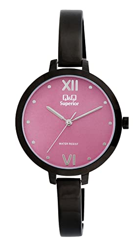 Q&Q Analog Red Dial Womens Watch-U01A-008PY (B0BYDQS1WM) Amazon Price History, Amazon Price Tracker