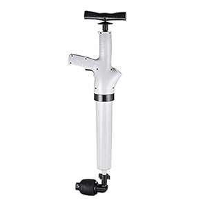 GOUDAN-QIU Toilet plunger, luchtmacht badkamer plunjer, hoge druk afvoerblaster pistool, krachtig voor badkamer, toilet…