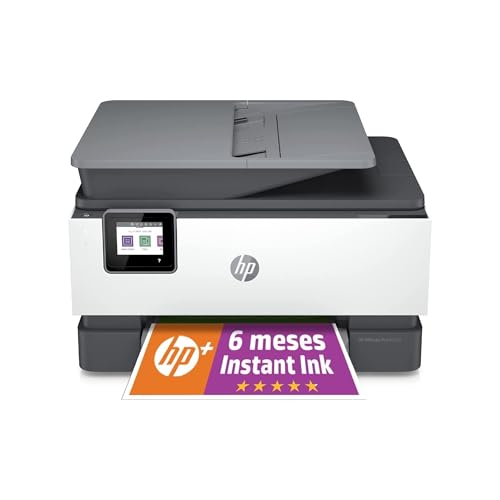 Impresora Multifunción HP OfficeJet Pro 9010e - 6 meses de impresión Instant Ink con HP+
