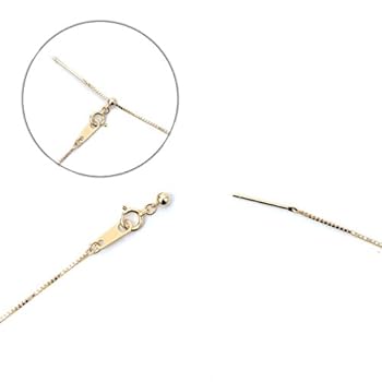 8/17(日)18時迄出品❣️約50cm★K18YGベネチアンチェーンネックレス K18YG ベネチアン チェーンネックレス 0.8mm 45cm スライド式