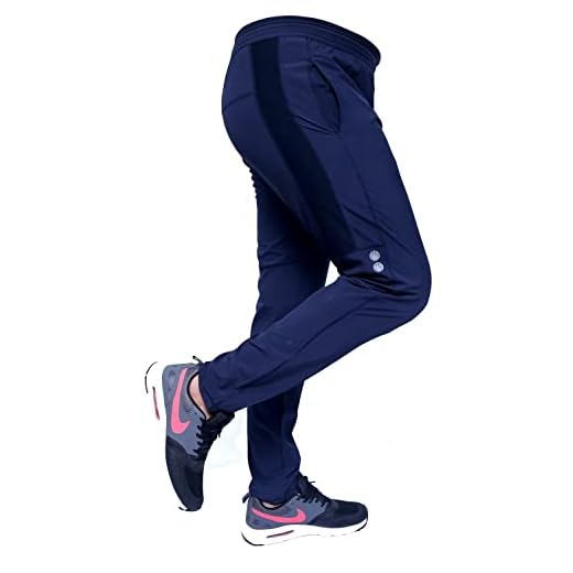 RANBOLT Men's Regular Fit Track Pants (FTNavy6_Blue, Navy_L)
