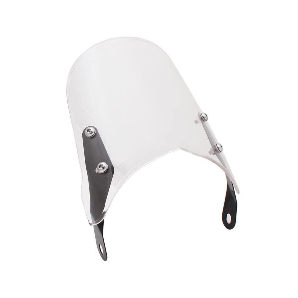 TUHBCX Motorcycle Wind Deflector Motorcycle Windshield For Triumph For Bonneville/SE/T100/T120 2001-2017 For Thruxton 900 03-15 Wind Deflectors Pare-brise 3Colors(F)