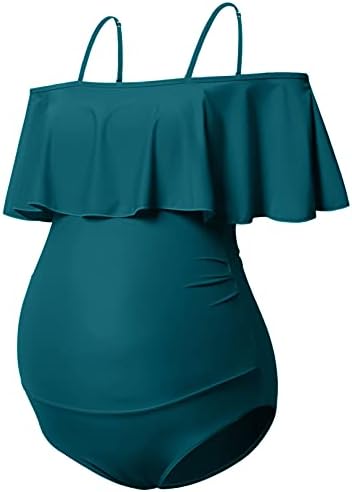 GINKANA Maternity Swimsuits Maternity Swimwear Womens Summer Bikinis Tankini Pregnancy Beachwear