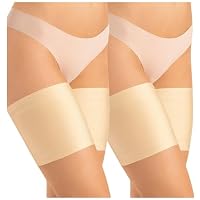 Bandes Anti-Frottement Cuisses - Satin Doux - Silicone Antidérapant - Invisibles Sous Vêtements - Taille XL
