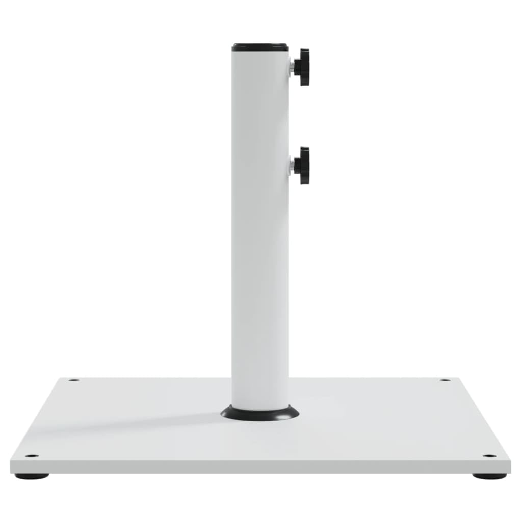 Stojak na parasol przeciwsłoneczny, kwadratowy, 17 kg, do masztu 32/38/48 mm