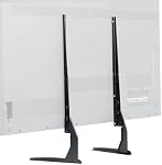 VIVO Table universelle TV Se tenir debout pour 22 à 65 de pouce LCD Écrans plats VESA Monter avec le matériel inclus