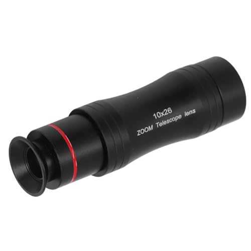 10X Telephoto Phone Lens, HD Monocular Telescope for Smartphone with Phone Clip, for Bird Watching Concerts Hiking Traveling