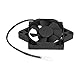 Aramox 12 V 15W Motorradkühlungslüfter ATV -Kühlungslüfter Universal Cooling Lüfter für 150ccm Go Kart Moto Quadgy mit Einfacher Installation Effizienter Wärme -Dissipation Premium