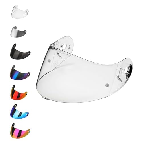 EvoParts Visiera Compatibile con X-lite x803 - x802 - x802r - x802rr - x702 - x661 - x603 (no x804) pinlock ready (Trasparente)