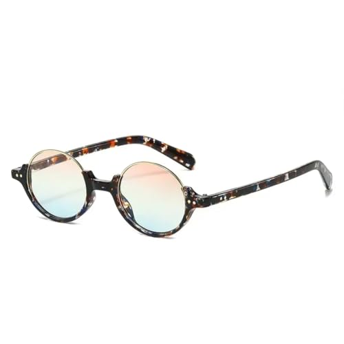 Lunettes de soleil rondes sans monture légères anti-fatigue oculaire