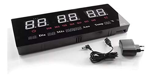 Relogio de Parade Digital Led Luatek Lk - 3615