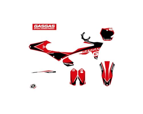 Kit Deco Gasgas Mc 125 Kutvek plastique rayé solution - 2