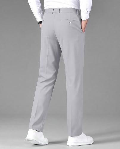 Image of Mans Formal Pant| Stretchable Formal Pant Trousers| Comfortable Office & Casual Pants for Men || Classic Flat Front Casual Pant | Mens Formal Pant